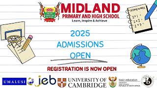 Midland admissions open for 2025 Affordable and quality with IEB AND Cambridge [upl. by Ramin]