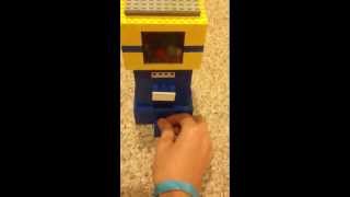 Lego Gobstopper Dispenser New Mechanism [upl. by Balling532]