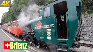 Brienz Rothorn Bahn in Brienz Switzerland [upl. by Eidod56]