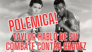 MELDRICK TAYLOR HABLO DEL ROUND DE LA POLEMICA CONTRA CHAVEZ [upl. by Schwinn]