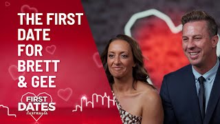 Brett And Gees First Date  First Dates Australia  Channel 10 [upl. by Anastice]