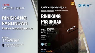 RECORDED RINGKANG PASUNDAN  RINEKA PADJADJARAN 1  SPECIAL EVENT [upl. by Ecitsuj382]