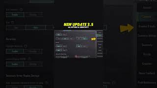 Update 35 All Settings amp Sensitivity ✅ pubgmobile bgmi rubyyt [upl. by Baskett789]