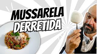 Pasta com Mozzarella Derretida SORRENTINA pasta foodlover mozzarella [upl. by Det]