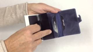 Tarjetero y billetera Secrid con Cardprotector  Solohombre [upl. by Innis]