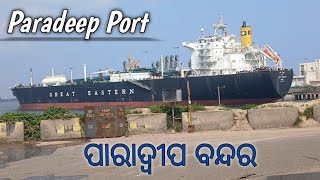 Paradeep Port  ପାରାଦୀପ ବନ୍ଦର [upl. by Eirallih]