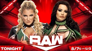 RAW  LACEY EVANS VS SARAYA  RUBY SOHO HELP SARAYA [upl. by Adamski]