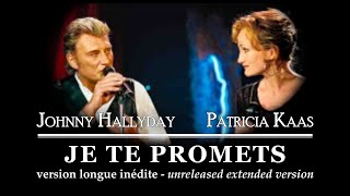 Patricia Kaas amp Johnny Hallyday  JE TE PROMETS  long  lyrics  english subs [upl. by Merta]