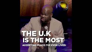 Why is the UK The Most Accepting Place with Daliso Chaponda  Universal Comedy shorts [upl. by Stinky185]