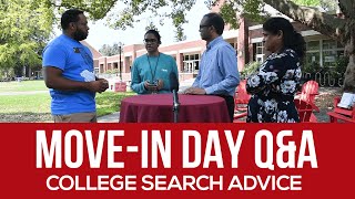 Movein Day QampA College Search Advice [upl. by Nimesh]