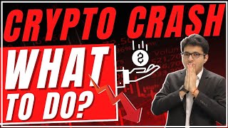 Crypto crash  What to do 😱 shorts iafkshorts [upl. by Llerut]