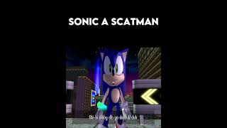 Sonic a scatman 💀 sonic sonicthehedgehog memes animation [upl. by Chow973]