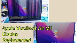 Apple MacBook Air M1 Display Replacement  Macbook Air Screen Replacement apple macbook foryou [upl. by Ynottirb]