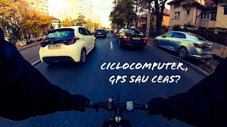 Ciclocomputer GPS Ciclism sau Smartwatch [upl. by Nylaj153]