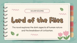 Lord of the flies by William Golding  Presentation Sumaiya Rahman  KNGC [upl. by Frederich574]