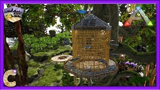 The Bird Cage Ark Crystal Isles Modded Ironmine Ep 05 [upl. by Rorie]