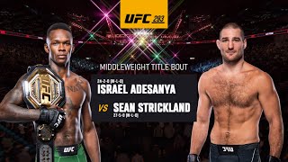 UFC 293 Israel Adesanya vs Sean Strickland  Full Fight  Middleweight Championship [upl. by Aetnuahs]