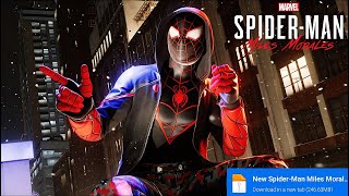 New Update Suit  Spider Man Miles Morales Android  Gameplay amp Download [upl. by Htennek]