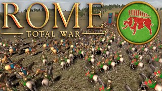 TRIUMPHANT REBELS Rome Total War Gaul Campaign Letsplay  19 [upl. by Enaffit392]