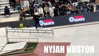 SLS 2024 Paris  Nyjah Huston Line Section Full Run [upl. by Alf]