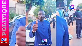 Souleymane Astou Diagne  la coalition Jubanti Sénégal arrêté à Yène pour défaut d’autorisation [upl. by Paloma]