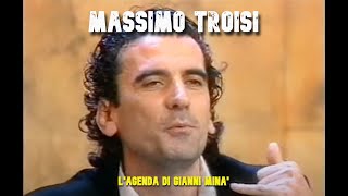 MASSIMO TROISI E LAGENDA TELEFONICA DI GIANNI MINA [upl. by Eidur]