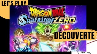 Lets Playdécouverte Dragon Ball sparking zéro [upl. by Otnas546]