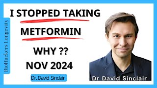 I STOPPED Taking Metformin Dr David Sinclair [upl. by Llessur2]