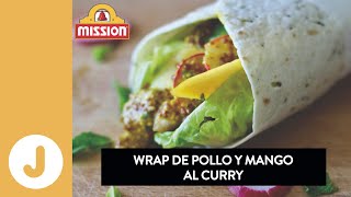 Cómo preparar un SALUDABLE WRAP DE POLLO Y MANGO Juan Llorca [upl. by Jaycee59]