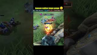 Line expilane 🥶 mobilelegends fighter sidelane shortvideo [upl. by Towney]