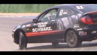 Driften lernen mit Werner Gusenbauer in der Mercedes CKlasse  Teil 5  DRIVE UNIVERSITY [upl. by Assirhc]