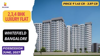 Prestige Glenbrook in Whitefield Bangalore ☎ 91 6366370375  2 3 4 BHK Flats For Sale flats [upl. by Lefty]