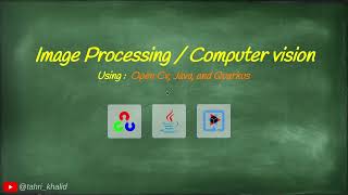 Image processing amp Computer vision with Java and OpenCV [upl. by Tila878]
