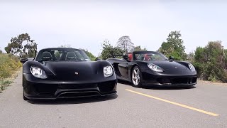 Porsche 918 Spyder amp Carrera GT Videoshoot  Boldridecom and ItsWhiteNoise [upl. by Eladnwahs443]