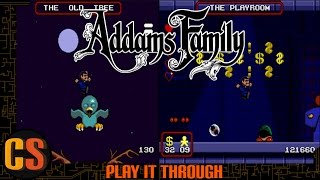 ADDAMS FAMILY  PLAY IT THROUGH SNES [upl. by Eelarat376]