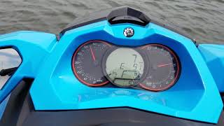 2019 SEADOO GTR 230 TOP SPEED SPORT MODE w10 HRS [upl. by Deva]