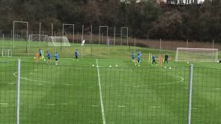 Passübung Aufwärmen SteilKlatsch  Fußballtraining Julian Nagelsmann 1899 Hoffenheim Teil 4 [upl. by Leviralc1]