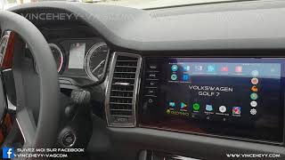 Skoda Kodiaq NS  Mirrorlink Android In Motion Sony SGP 611 [upl. by Agnese]