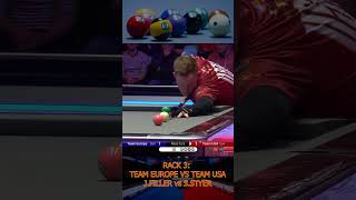 Rack 3  Team USA quotTyler Styerquot vs Team Europe quotJoshua Fillerquot  Mosconi Cup [upl. by Gere]