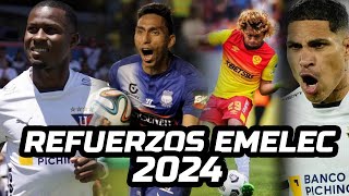 CONOCE LOS REFUERZOS DE EMELEC 2024 [upl. by Sirtimed]