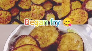 Began fry  Begun Baja resipi 😋😋 [upl. by Sudaorb]