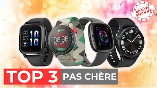 TOP 3 Meilleure Montre connectée pas chère 2024 [upl. by Neri]