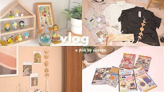 vlog｜オタクのインテリア事情💭SHEIN購入品でお部屋作り📦あとはアニメ見てオタクグッズ開封🌈 [upl. by Airel905]