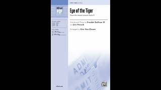 Eye of the Tiger SAB arr Eric Van Cleave – Score amp Sound [upl. by Aihsital]