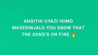 Lengoma Lyrics  TMan Xpress Cyfred [upl. by Ahseinaj]