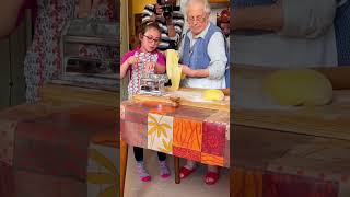 Nonna cooks with her greatgranddaughters nonna cookingwithkids [upl. by Shulins]