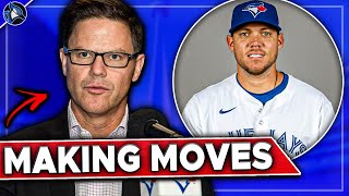 Blue Jays making MOVES Jays make SURPRISING Roster Moves  Toronto Blue Jays News [upl. by Iinde]