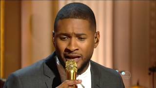 Usher sings quotGeorgia On My Mindquot Live Ray Charles Tribute 2016 in 1080p HD HQ [upl. by Adriaens]