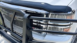 Installed the AVS bug Deflector and window visors on my 2014 Silverado 1500 [upl. by Pleione]