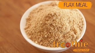 Flax Meal on Getting into Raw cooking with Zane [upl. by Fante]